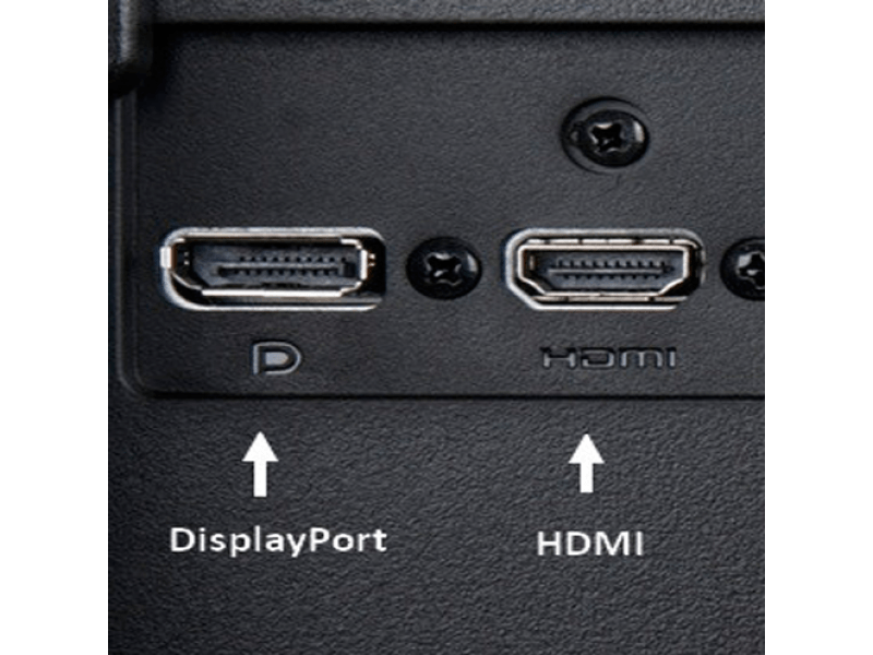 Разъемы DisplayPort и HDMI