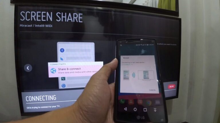 Как подключить телефон к телевизору LG: рабочие способы